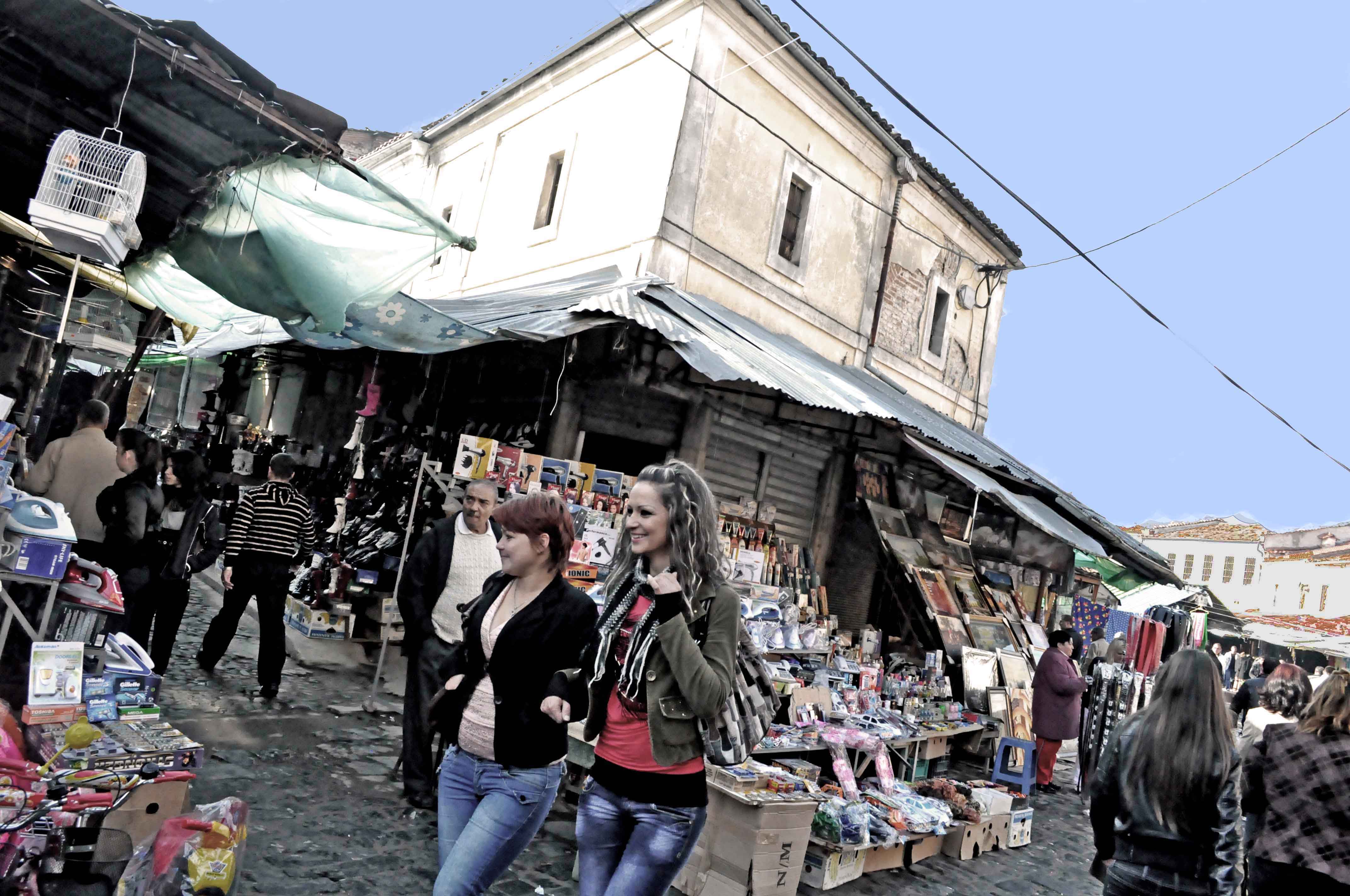 Korça, il bazar - Marjola Rukaj