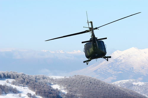 KFOR helicopter (Photo Tobrouk, Flickr)