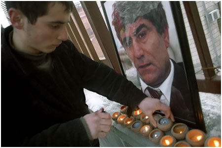 In memoriam di Hrant Dink (foto Onnik Krikorian)