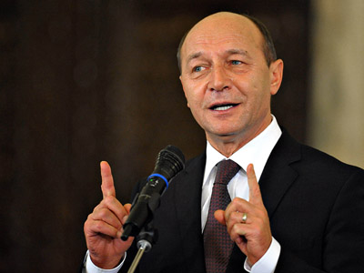 Traian Basescu, presidente della Romania