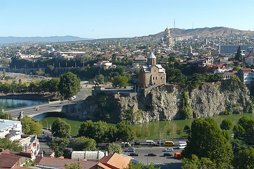 Panorama di Tbilisi