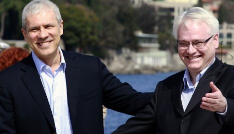 Boris Tadić e Ivo Josipović