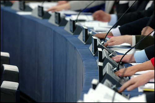 Votazione al Parlamento europeo