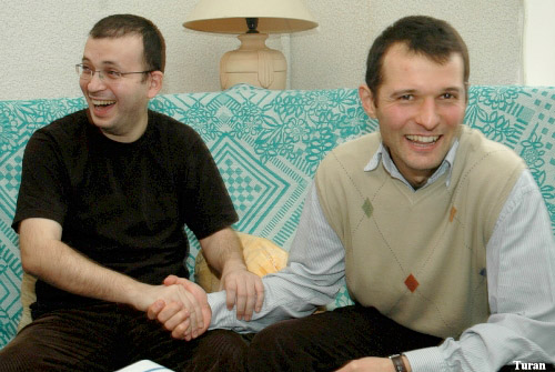 Emin (Milli) Abdullayev and Adnan Hajizade Emin (Milli) Abdullayev and Adnan Hajizade