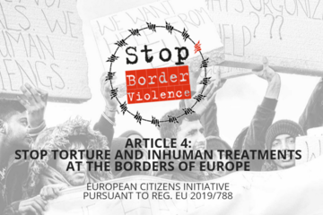 Stop Border Violence - logo Stop Border Violence - logo