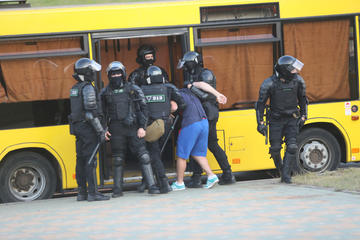 Proteste a Minsk, in Bielorussia – foto Ramil Nasibulin – Shutterstock