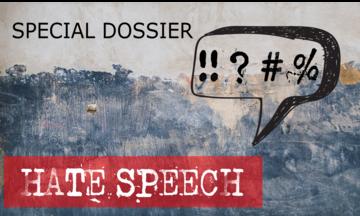Copertina Dossier Hate speech di OBCT Copertina Dossier Hate speech di OBCT