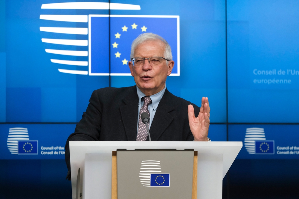 L’alto rappresentante per la politica estera europea Josep Borrell © Alexandros Michailidis/Shutterstock