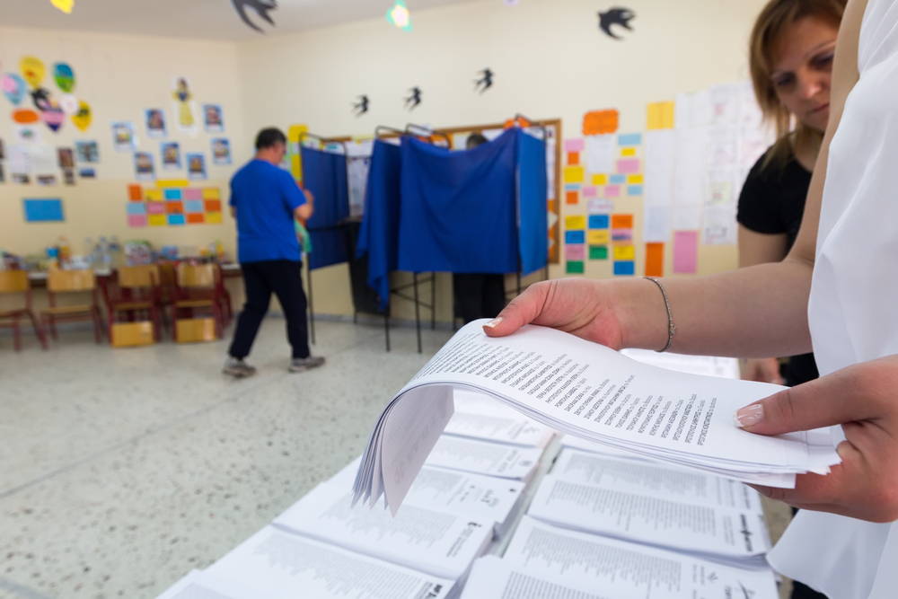 A polling station in Thessaloniki in 2014 (© Ververidis Vasilis /Shutterstock)