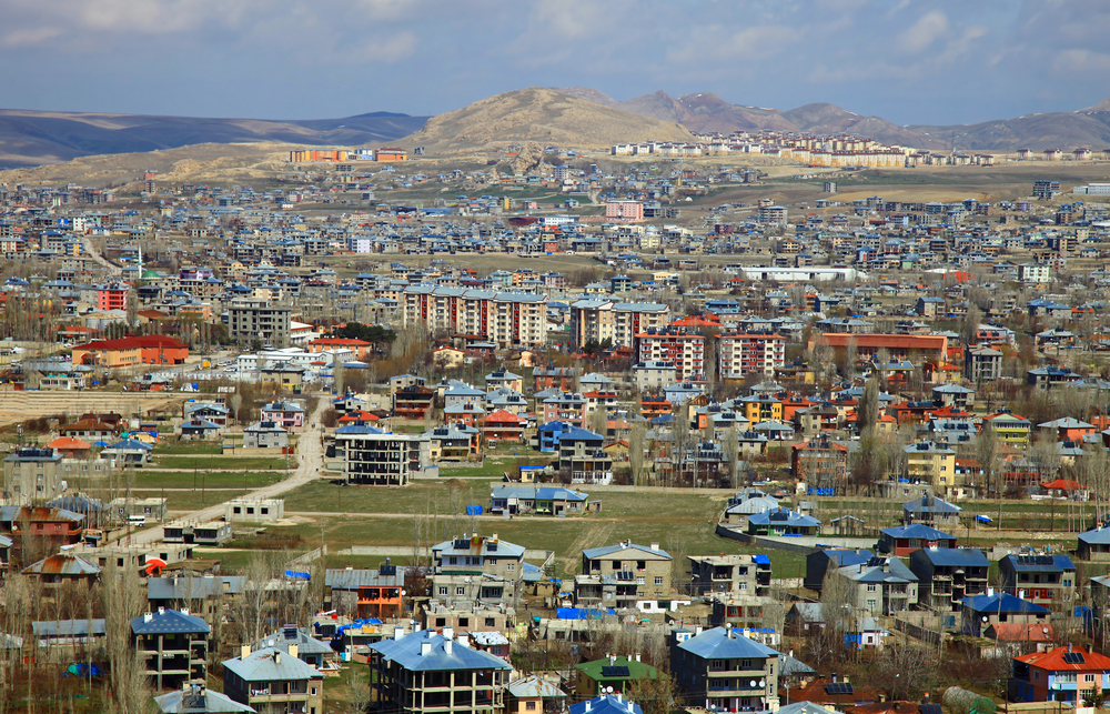 Panoramic,View,Of,The,Van,,Turkey.,Spring.