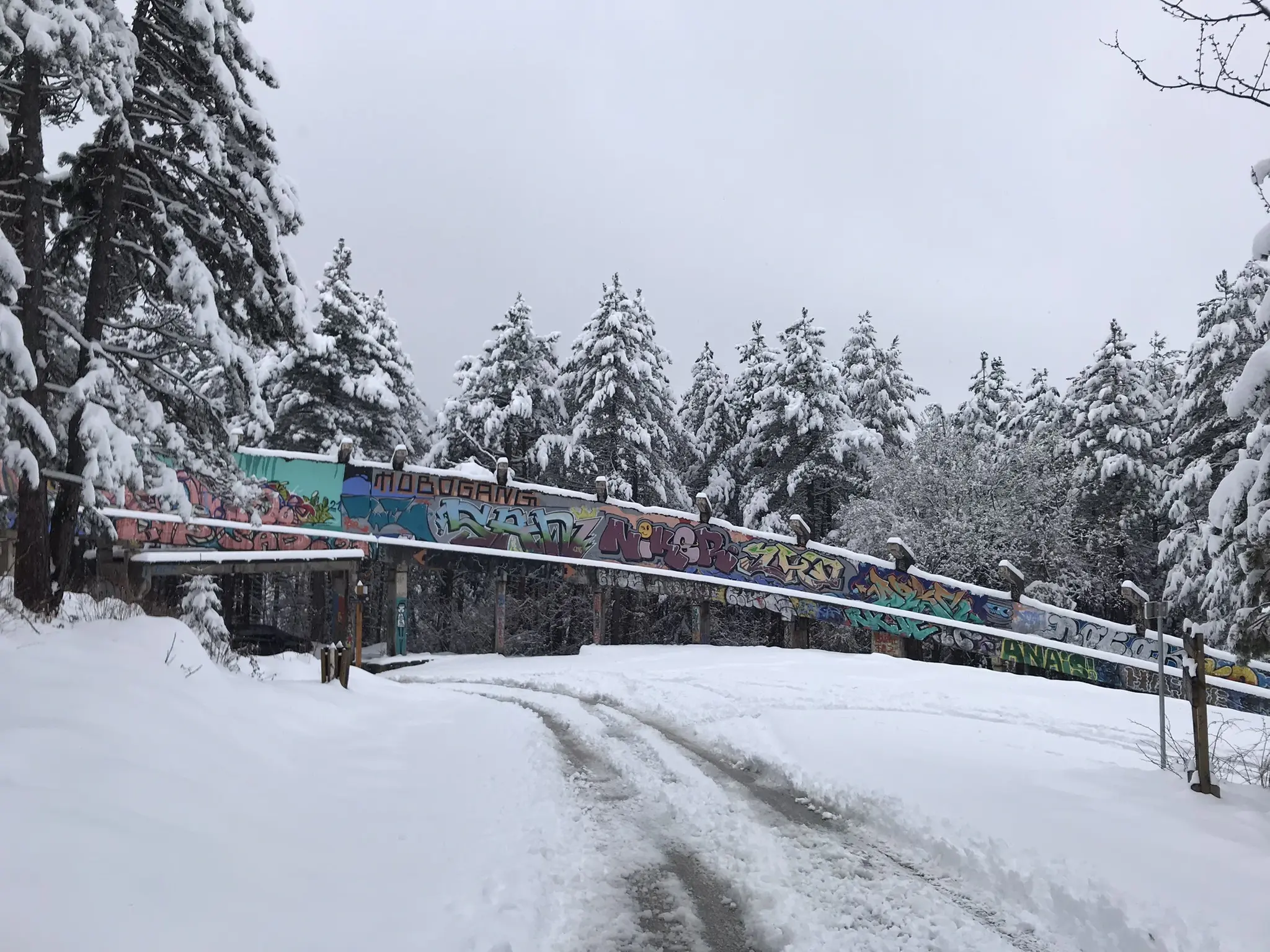 Sarajevo, la pista olimpica per le gare di bob - Foto Nicole Corritore
