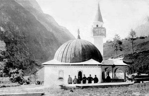 The Mosque in Bretto/Log pod Mangartom during the First World War – Wikimedia