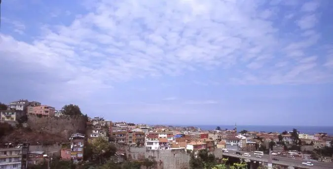 The eastern side of the "trapeza" where the ancient Trebizond, today Trabzon, was created- by Fabrizio Polacco