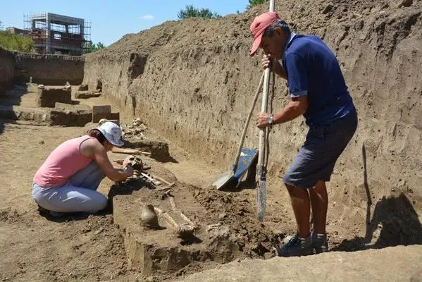 Excavations in Viminacium (photo D. Janjić)