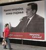 Manifesti elettorali di Milorad Dodik, nel centro di Banja Luka