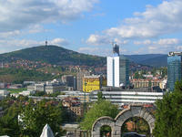 Sarajevo vista dal cimitero ebraico (Indiawest/Flickr) Sarajevo vista dal cimitero ebraico (Indiawest/Flickr)