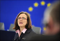 Cecilia Malmström, Commissaria Ue incaricata per la sicurezza (European Parliament /Flickr) Cecilia Malmström, Commissaria Ue incaricata per la sicurezza (European Parliament /Flickr)