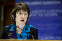La Rappresentante della politica estera Ue, Catherine Ashton