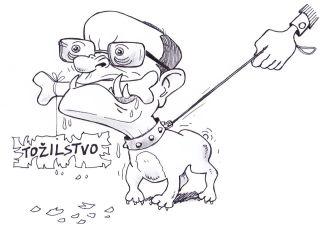 Il nuovo ministro degli Interni, vignetta di Franco Juri Il nuovo ministro degli Interni, vignetta di Franco Juri