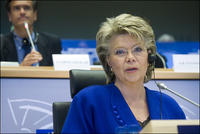 Viviane Reding, vicepresidente della Commissione Ue e Commissaria alla Giustizia, diritti fondamentali e cittadinanza (European Parliament /Flickr)