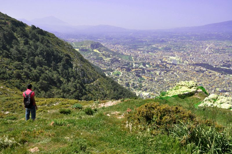 Antakia sull'Oronte, vista dall'acropoli Antakia sull'Oronte, vista dall'acropoli