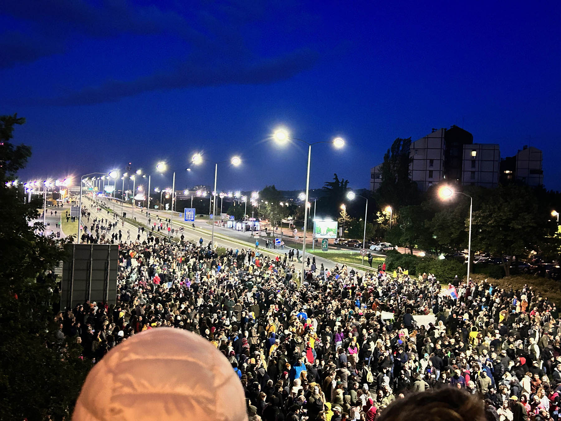 Proteste a Belgrado, 15 maggio 2023 - M.Moratti