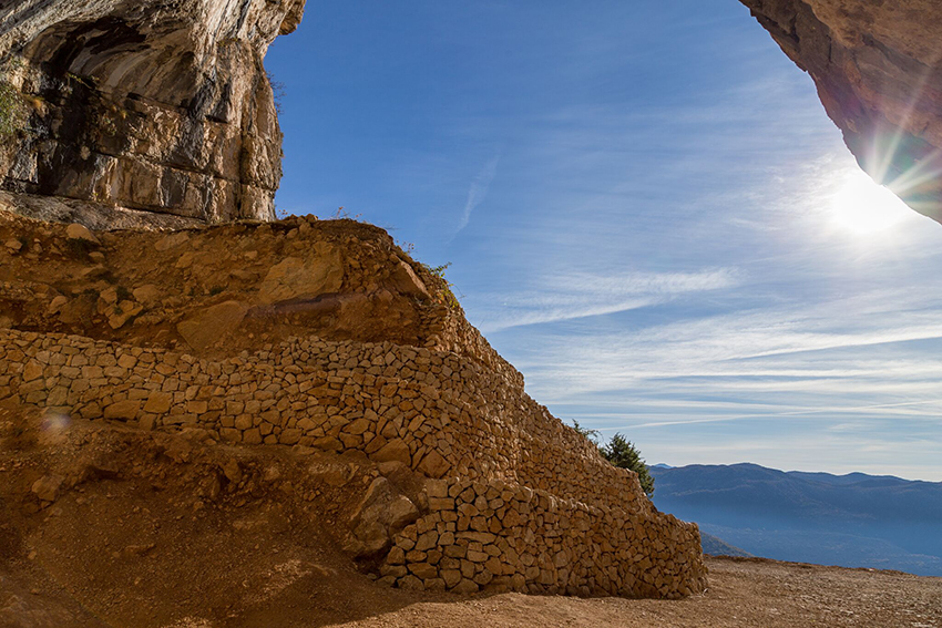 Il sito di "Crvena Stijena" - Nikšić 