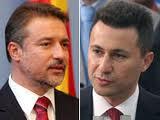 Branko Crvenkovski e Nikola Gruevski Branko Crvenkovski e Nikola Gruevski
