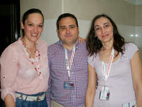 Aneta Kociski (a sinistra), direttore di A1 Tv, è tra gli arrestati dell'operazione Tela del ragno, scattata il 24 dicembre in Macedonia contro il magnate dei media Ramkovski e il suo entourage (foto Prensario internacional)