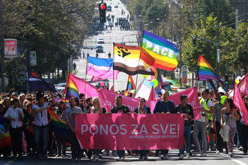 Gay Pride 2014 Belgrado (foto D. Janjić)