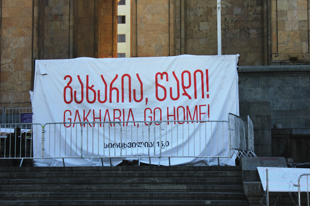 Georgia-l-opposizione-in-piazza-contro-il-nuovo-premier