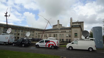 I giornalisti in attesa dell'inizio del processo - foto di Giulia Magnani I giornalisti in attesa dell'inizio del processo - foto di Giulia Magnani
