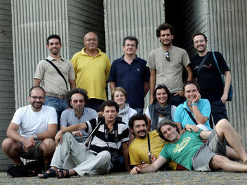 Il gruppo di insegnanti sul Monte Kozara - foto di Simone Malavolti