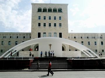 Il Papa in Albania - foto di Nicola Pedrazzi Il Papa in Albania - foto di Nicola Pedrazzi