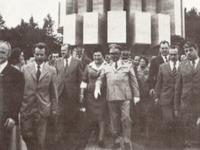 Il presidente Tito all'inaugurazione del Memoriale di Kozara Il presidente Tito all'inaugurazione del Memoriale di Kozara