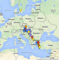 La Refugee Help Map La Refugee Help Map