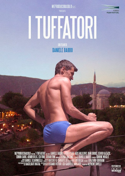 La locandina del film "I tuffatori"