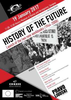 Locandina della pesentazione a Sarajevo del volume del CDRSEE