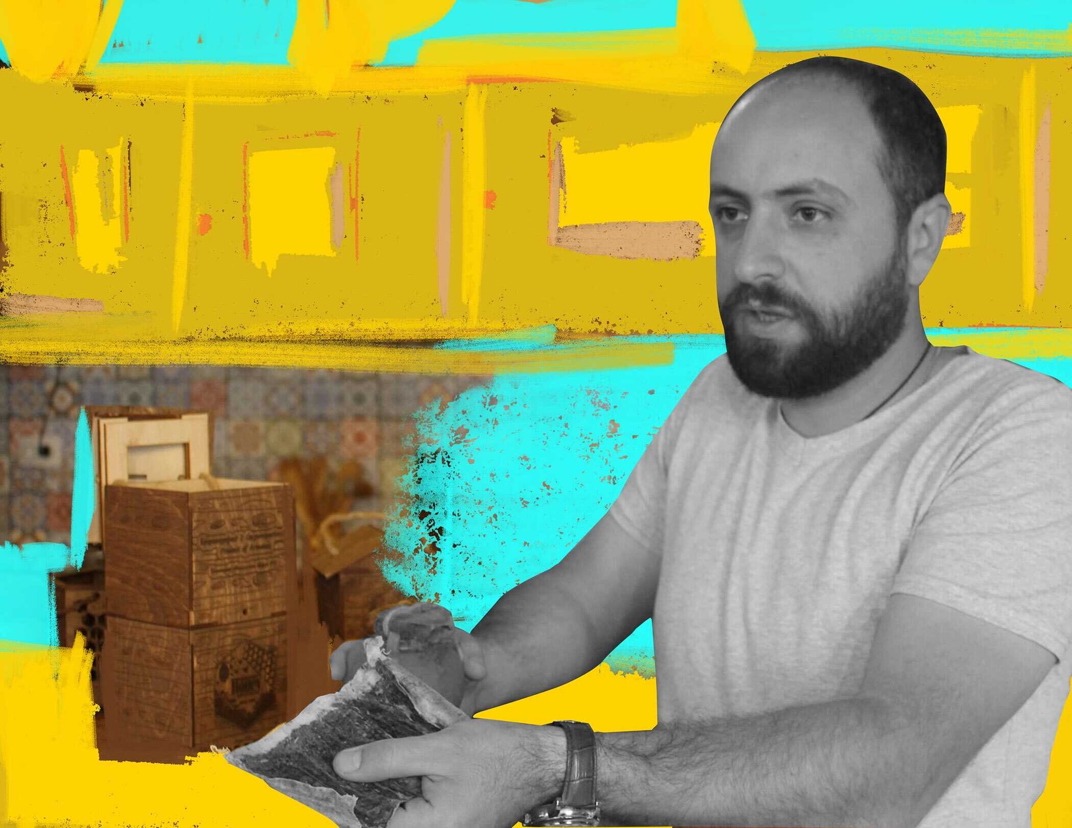 Martin Sargsyan, illustrazione di Mananiko Kobakhidze/Chai Khana