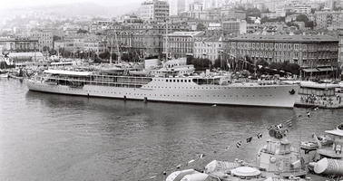 Nave Galeb, Fiume 1953 Nave Galeb, Fiume 1953