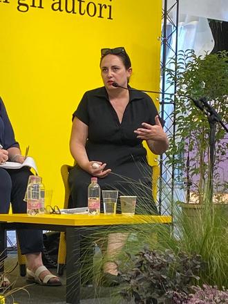 Nino Haratischwili a Pordenonelegge (Meridiano 13/Martina Napolitano)