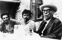 1974 Pocitelj - Edo (da sin.) Numankadić, Zuko Džumhur, Ivo Andrić 1974 Pocitelj - Edo (da sin.) Numankadić, Zuko Džumhur, Ivo Andrić