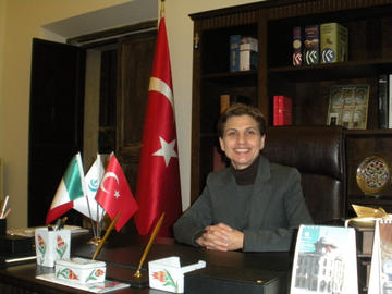 Sevim Aktaş, direttrice dell'Istituto turco di Cultura Yunus Emre di Roma - foto F. Polacco