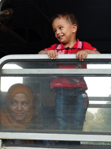 Sul treno in direzione Budapest