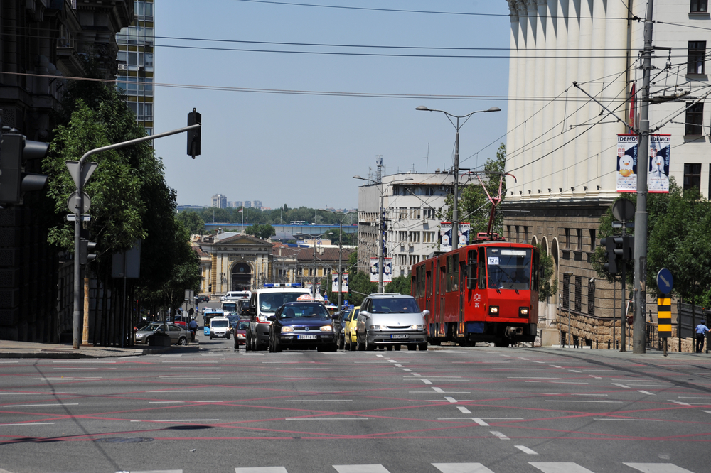 Tram in centro a Belgrado - © PICTOR PICTURE COMPANY/Shutterstock Tram in centro a Belgrado - © PICTOR PICTURE COMPANY/Shutterstock