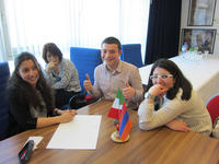 Una pausa durante le selezioni a Yerevan (Foto Ilenia Santin)