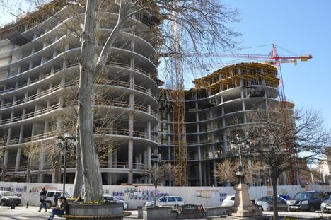 Uno dei cantieri in centro città - Mari Nikuradze /OC Media