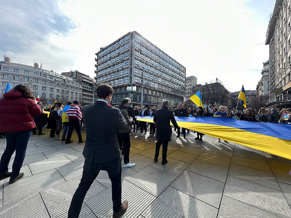 Belgrado 24 febbraio 2023 (foto M. Moratti)