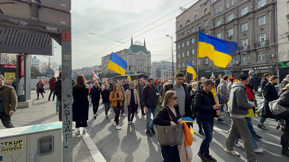 Belgrado 24 febbraio 2023 (foto M. Moratti)