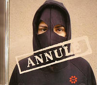 La copertina di "Annulé", album del 2005